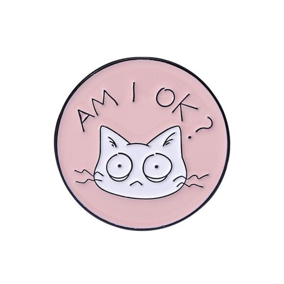 Ghost Face, Lunar Witch, Killing Cute, Silly Kitty Enamel Lapel Pins Sets of 4 - Picture 3 of 5